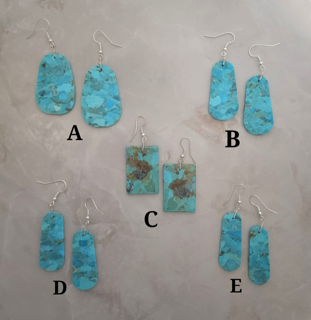 Slab Dangle Earrings popular For Women